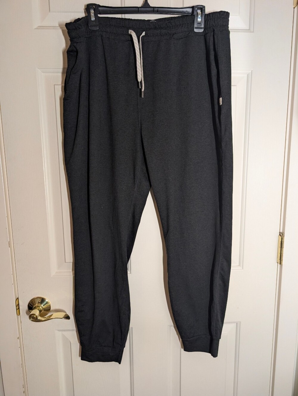 Vuori Women Black Performance Jogger Pants Drawstring VW303 Medium